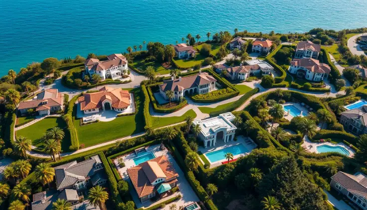 map of celebrity homes in montecito