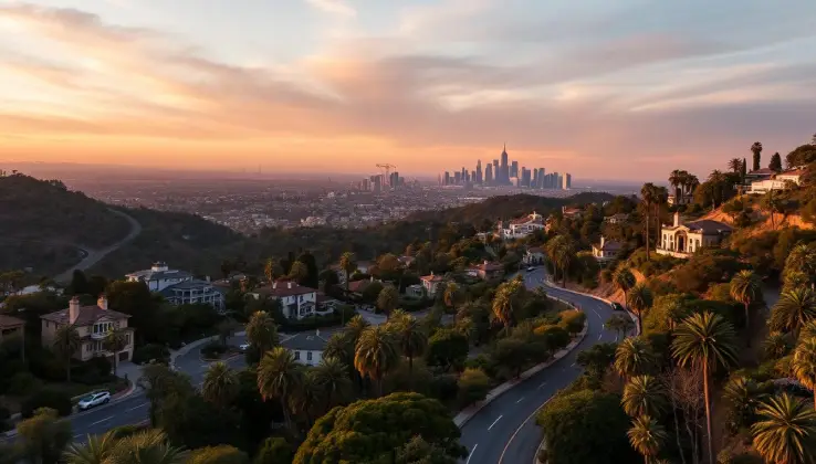 mulholland drive celebrity homes map