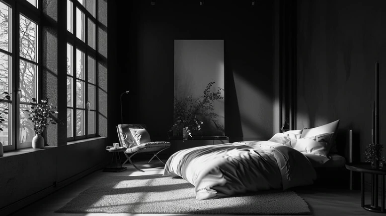 Black and White Bedroom Ideas