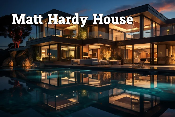 Matt Hardy's $2.5 million house in Cameron, North Carolina, showcasing the wrestler's luxurious property and unique personal touches.