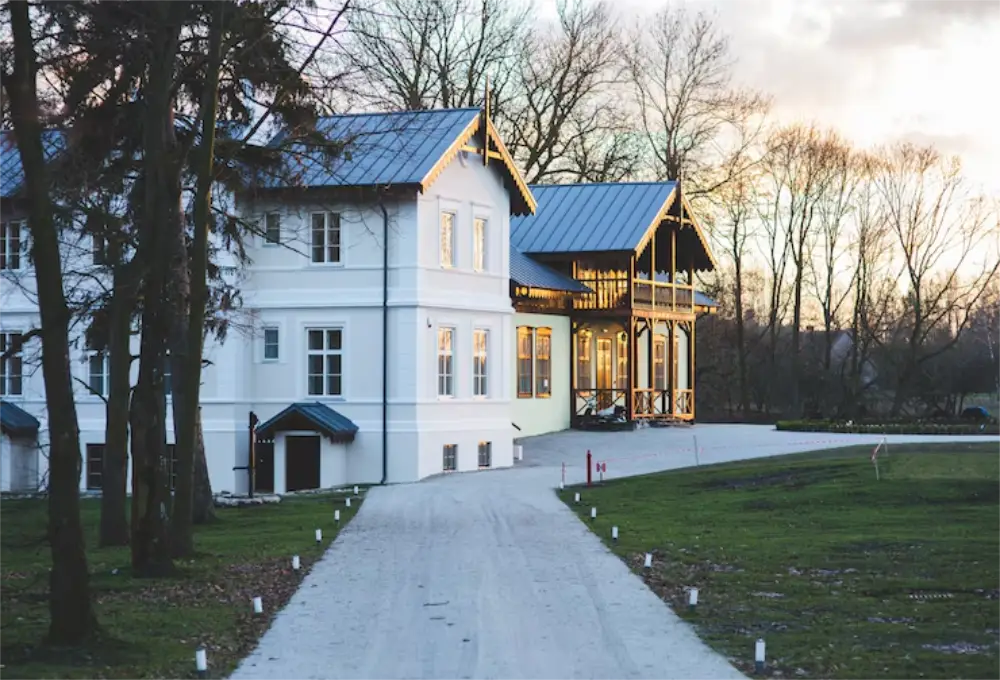 Philipp Plein House in Bel Air, showcasing its grand neoclassical design and luxurious amenities.