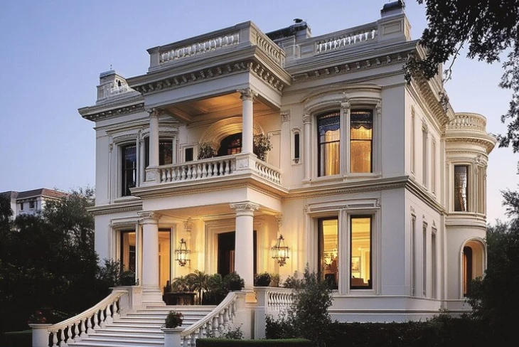 A view of Will Forte House located in Santa Monica—home to comedian Will Forte known for Saturday Night Live and MacGruber.